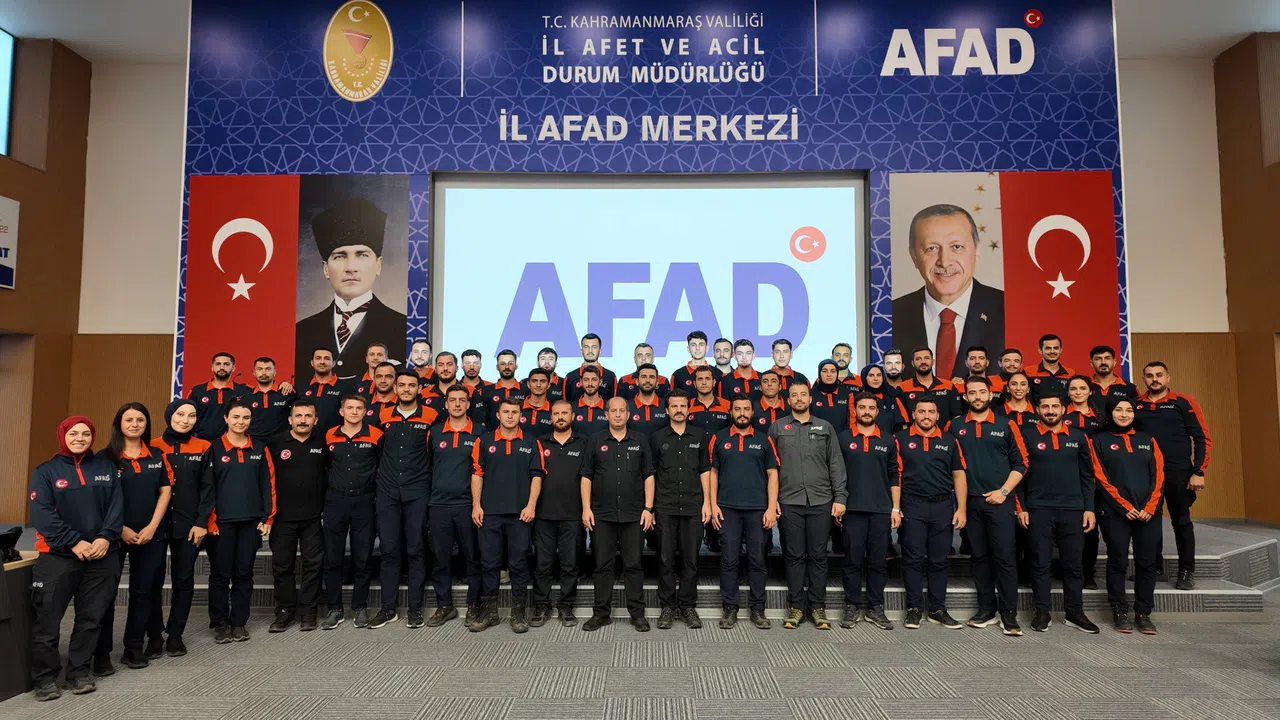 Kahramanmaraş’ta Yeni Arama Kurtarma Teknikerleri Eğitimlerini Tamamladı