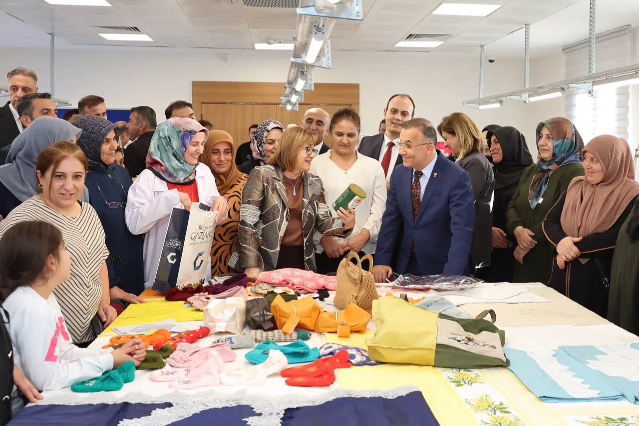 Gaziantep Araban'da yenilenen GASMEK binası hizmete açıldı