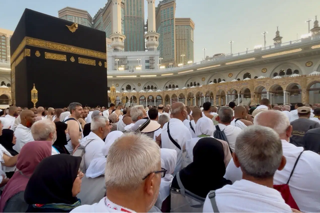 Gaziantep'in 41 yıllık evli çiftleri kutsal topraklardan döndü