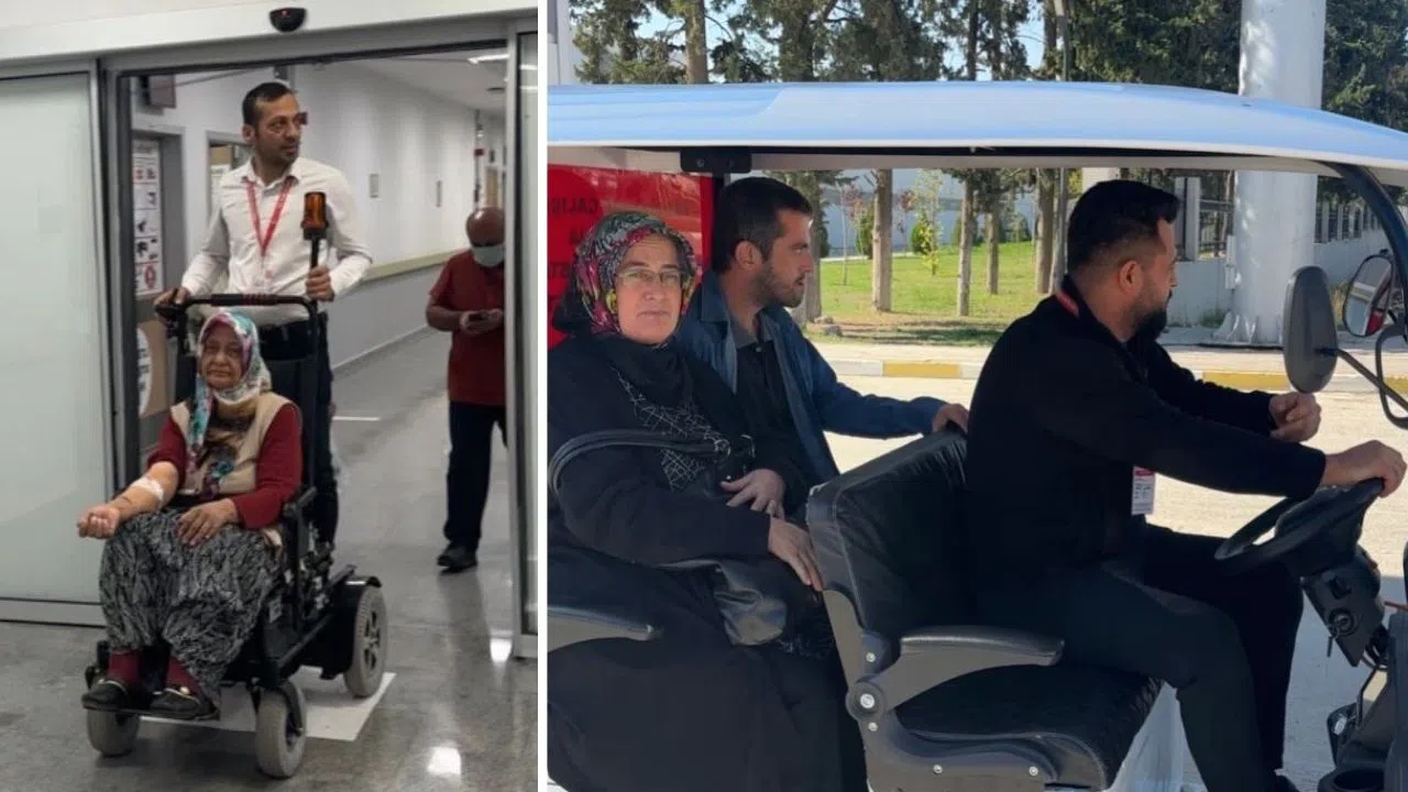 Hastanede Hasta, Yaşlı ve Engelli Dostu Ulaşım Hizmeti Başladı