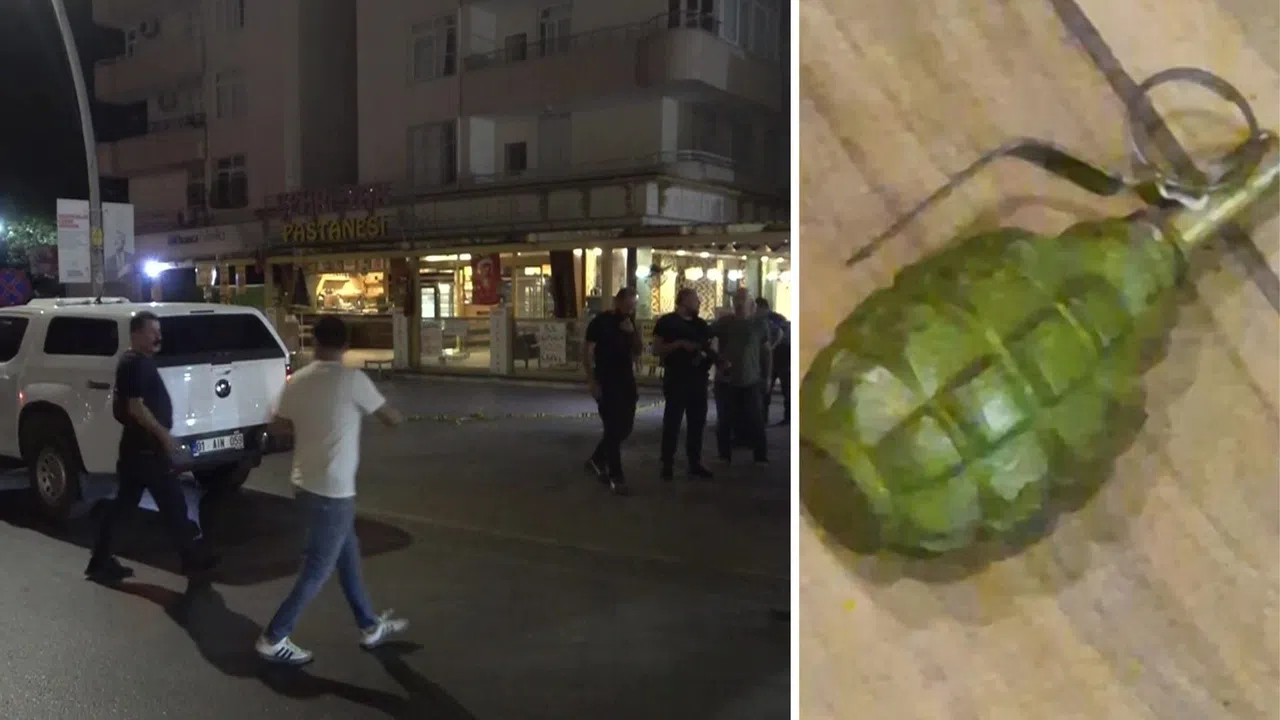 İş Yerine Atılan El Bombası Korkuya Neden Oldu