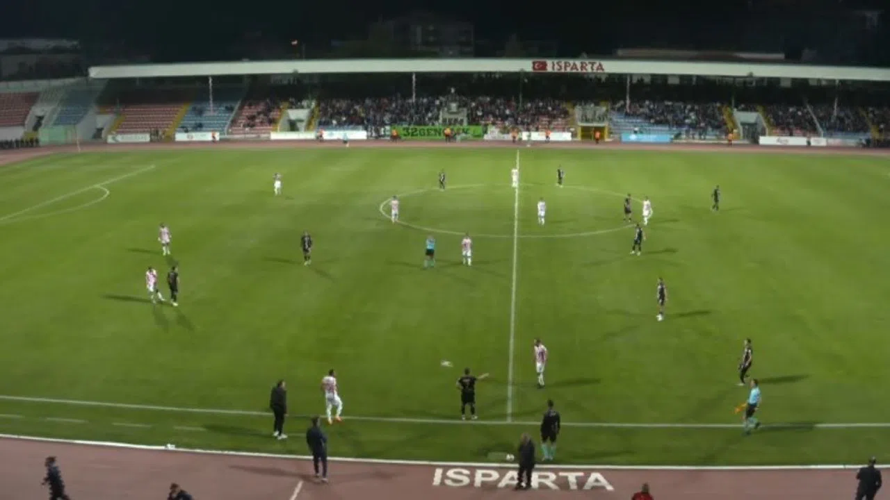 Isparta'da İlk Yarıda Gol Sesi Yok