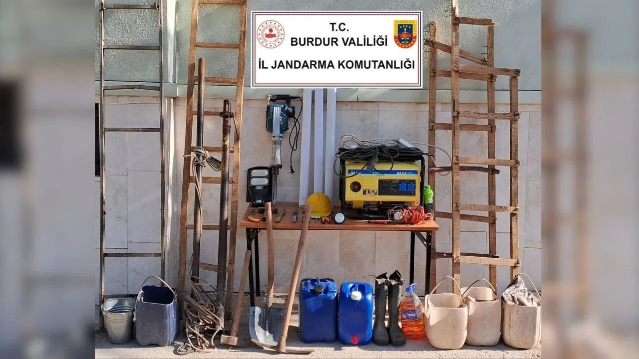 Jandarma Ekiplerinden Kaçak Kazılara Yönelik Operasyon