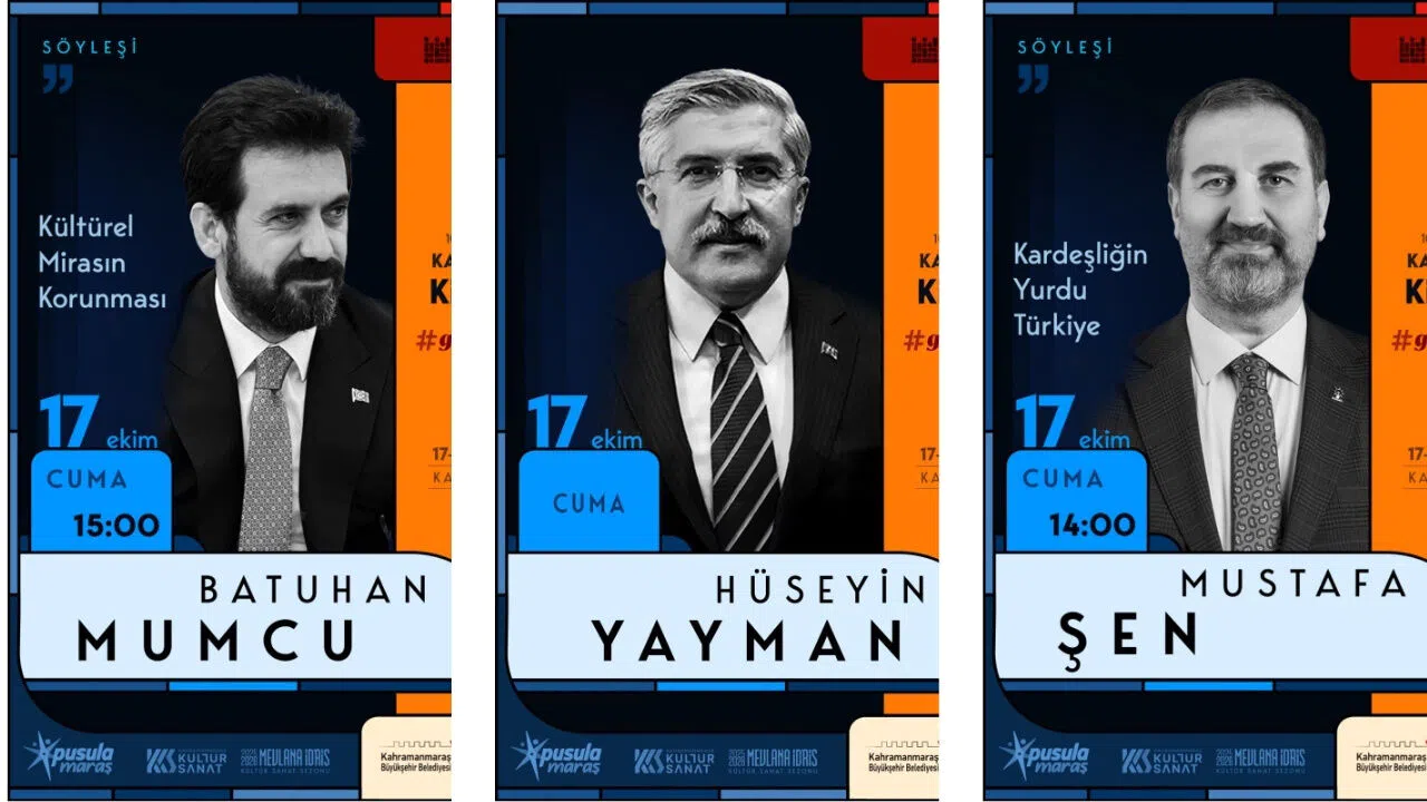 Kahramanmaraş Kitap Fuarı’nın İlk Gününde Üç Önemli Konferans