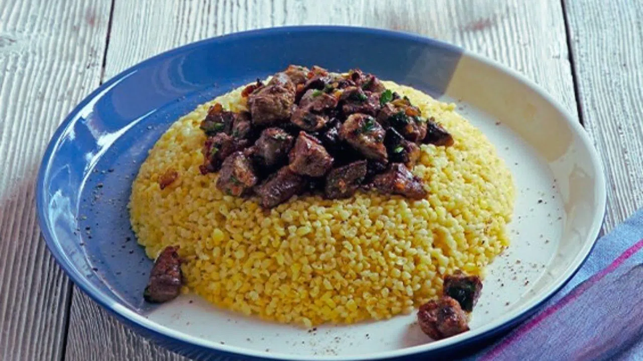 Kahramanmaraş'ın Yöresel Lezzetleri: Ciğerli Bulgur Pilavı