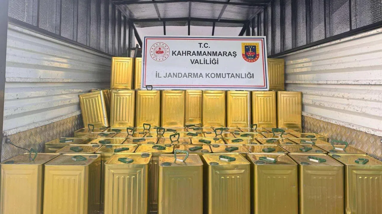 Kahramanmaraş’ta 200 Teneke Sahte Zeytinyağı Yakalandı