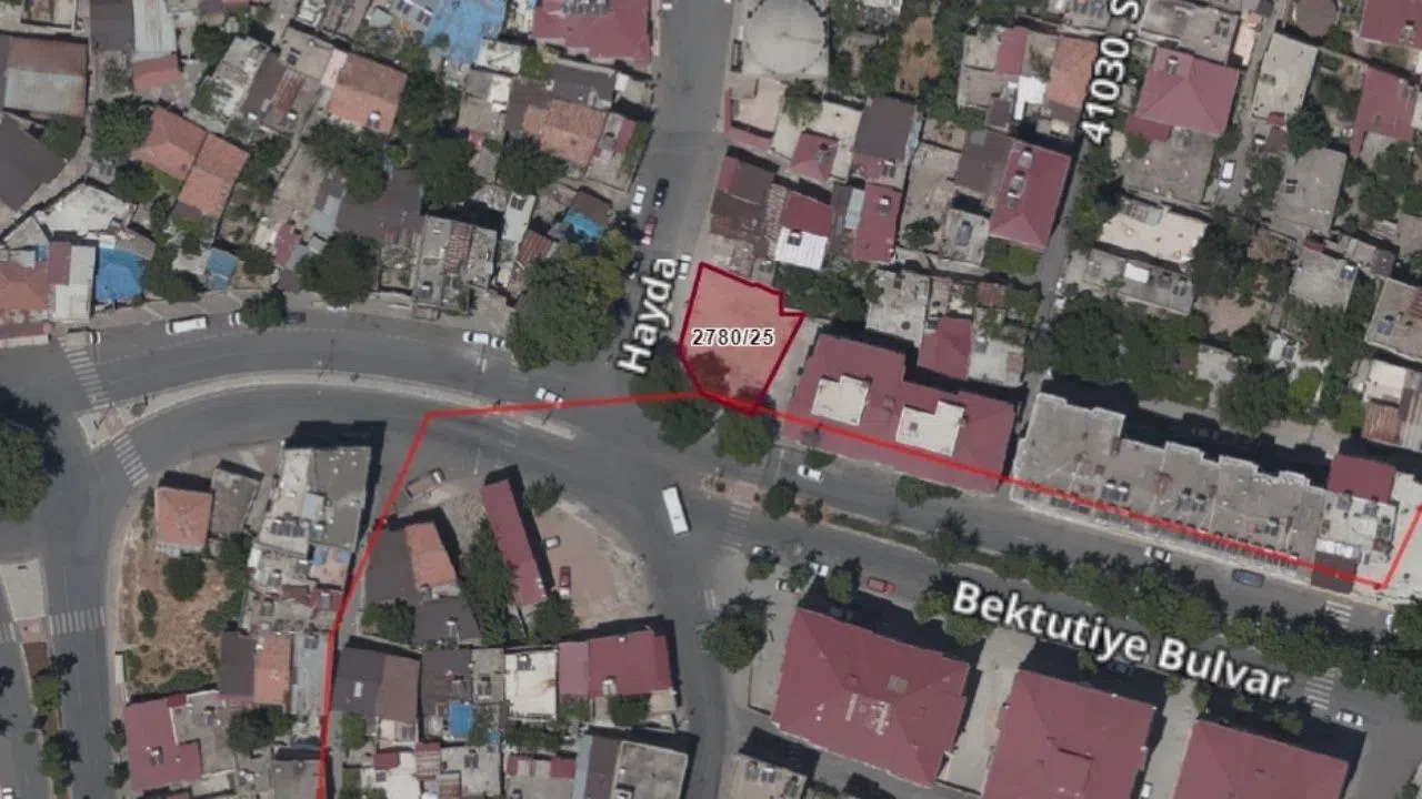 Kahramanmaraş’ta 266 Metrekare Arsa Hissesi İcradan Satışta