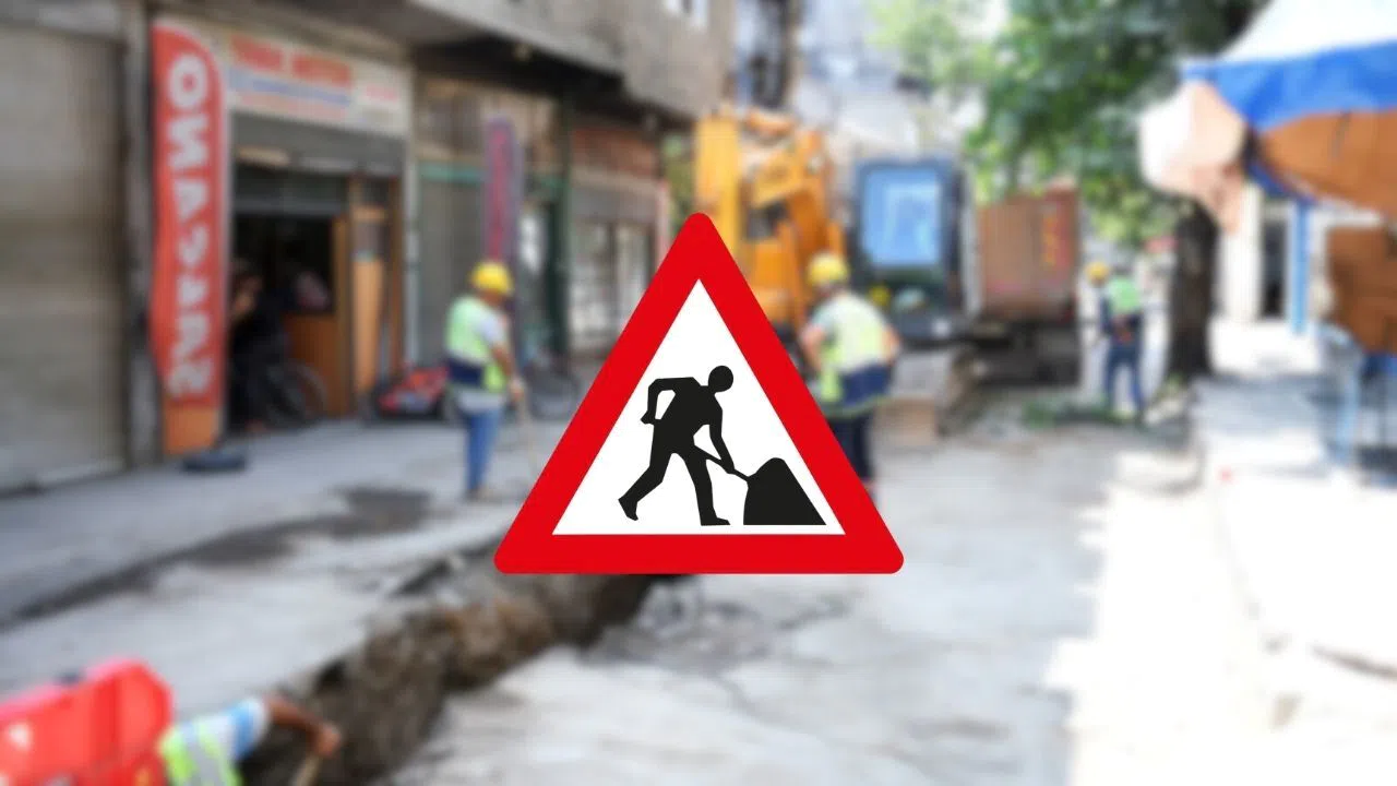 Kahramanmaraş'ta Altyapı Nedeniyle Yollar Kapandı