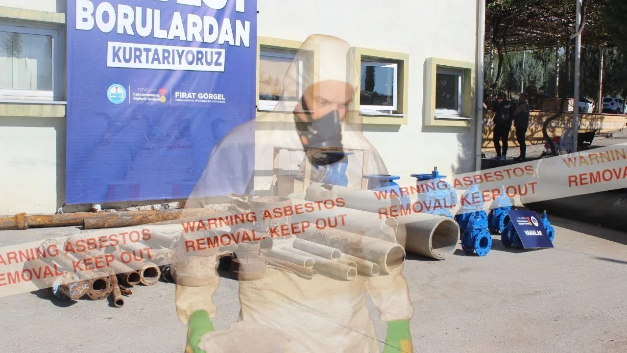 Kahramanmaraş'ta Asbestli Borular Tarih Oluyor
