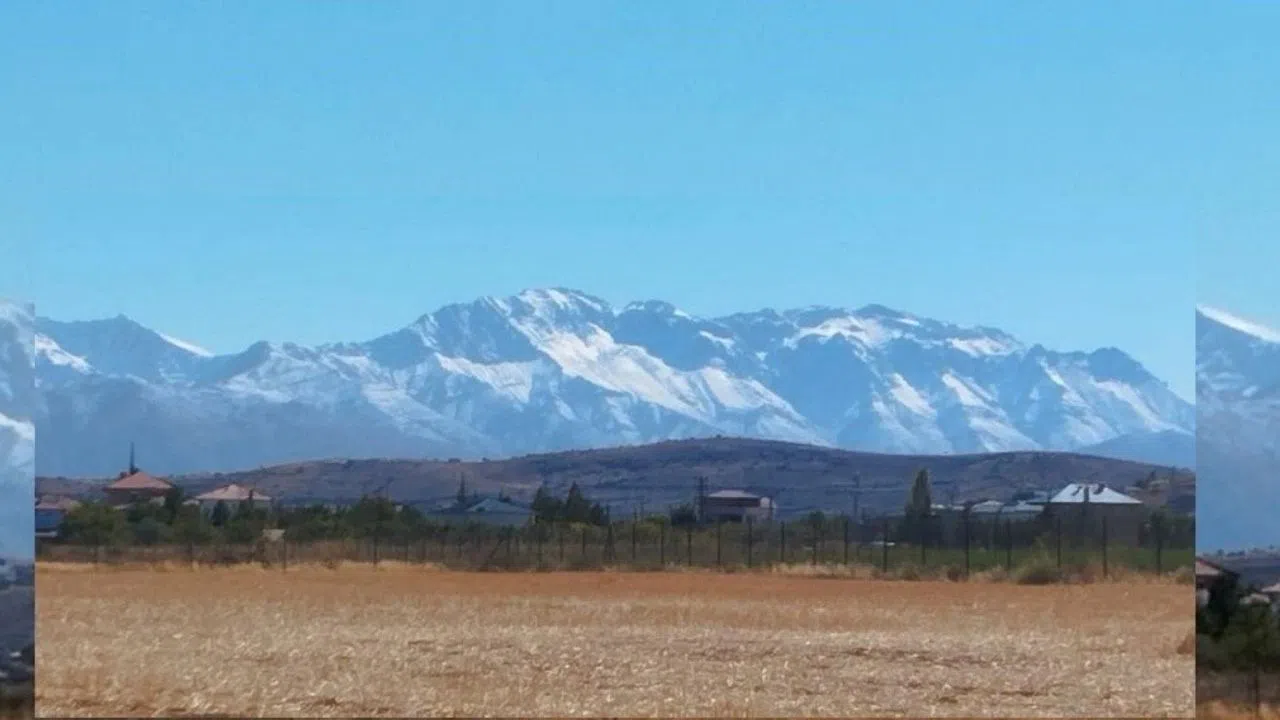 Kahramanmaraş’ta Binboğa Dağı’na Mevsimin İlk Karı Düştü