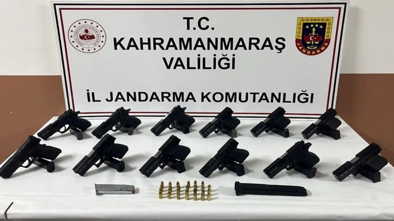 Kahramanmaraş’ta Jandarma Operasyonlarında Silah ve Uyuşturucu Ele Geçirildi