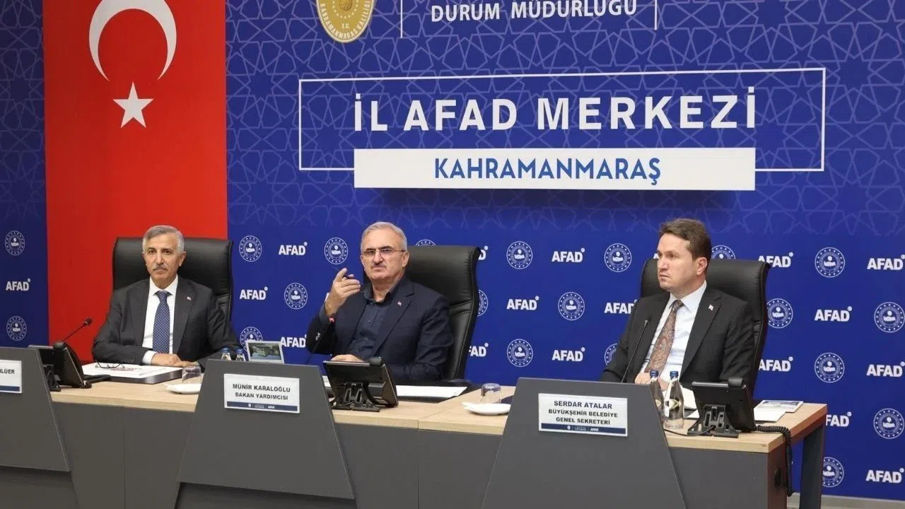 Kahramanmaraş’ta Kalıcı Konut Teslim Süreci İçin Koordinasyon Toplantısı Yapıldı