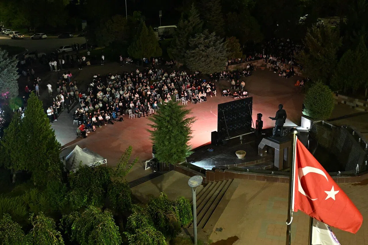 KSÜ Kampüsünde Açık Hava Sinema Heyecanı