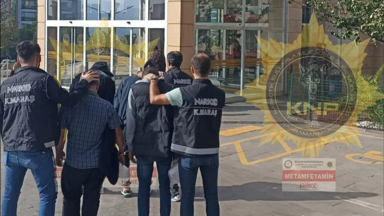 Kahramanmaraş'ta Narkotikten "Düşeş" Operasyon: 3 Tutuklama