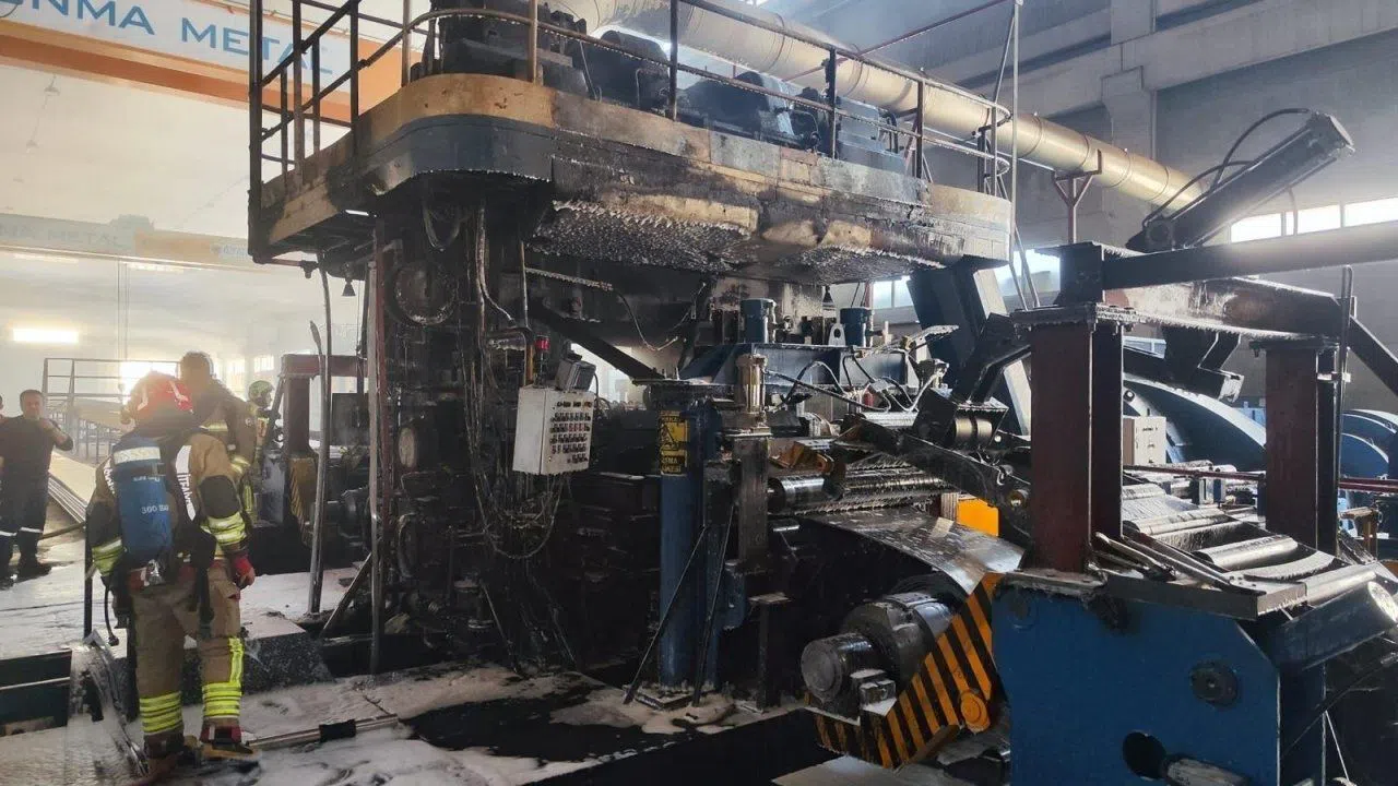 Kahramanmaraş’ta Sanayi Sitesinde İş Yeri Alevlere Teslim Oldu