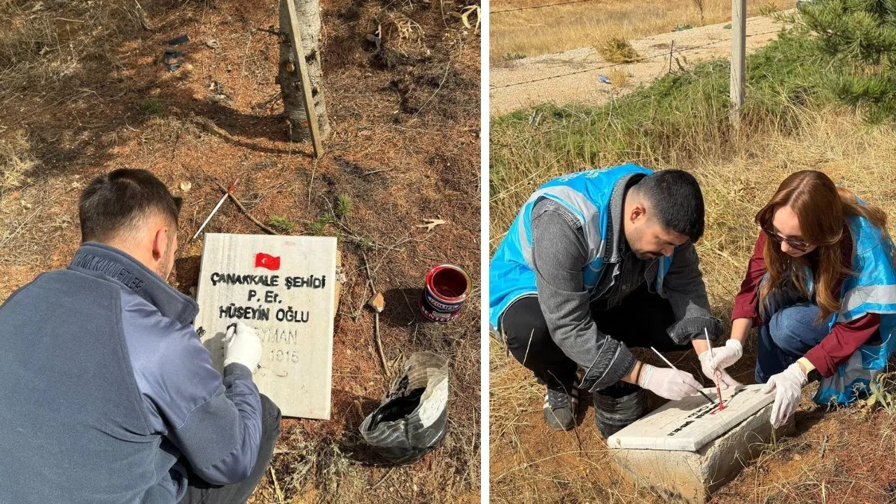 Kahramanmaraş’ta Şehitlik Anıtı Yeniden Onarıldı