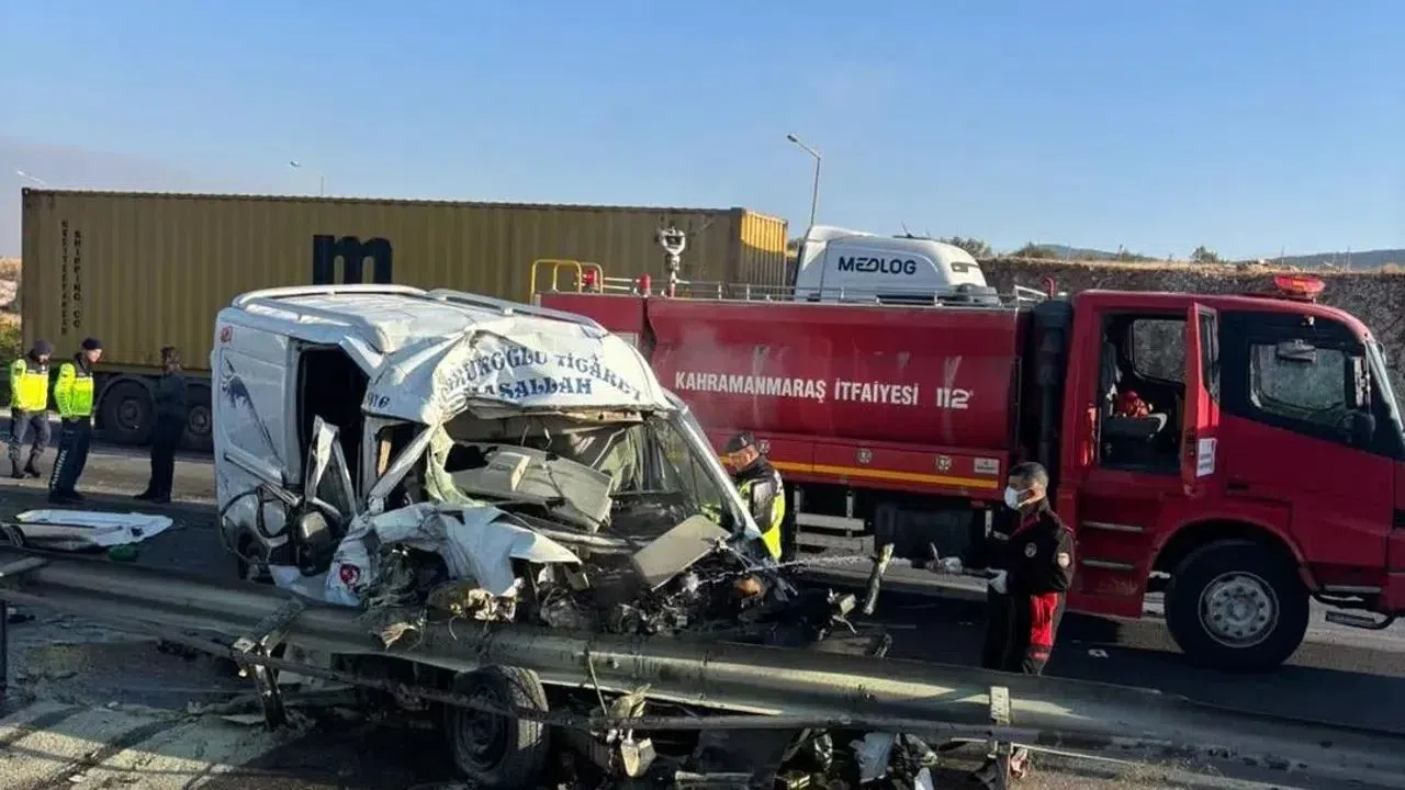 Kahramanmaraş'ta Trafik Kazası: 1 Ölü, 1 Yaralı