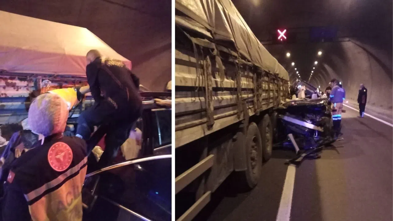Kahramanmaraş’ta Tünelde Feci Kaza: 1 Ölü, 4 Yaralı