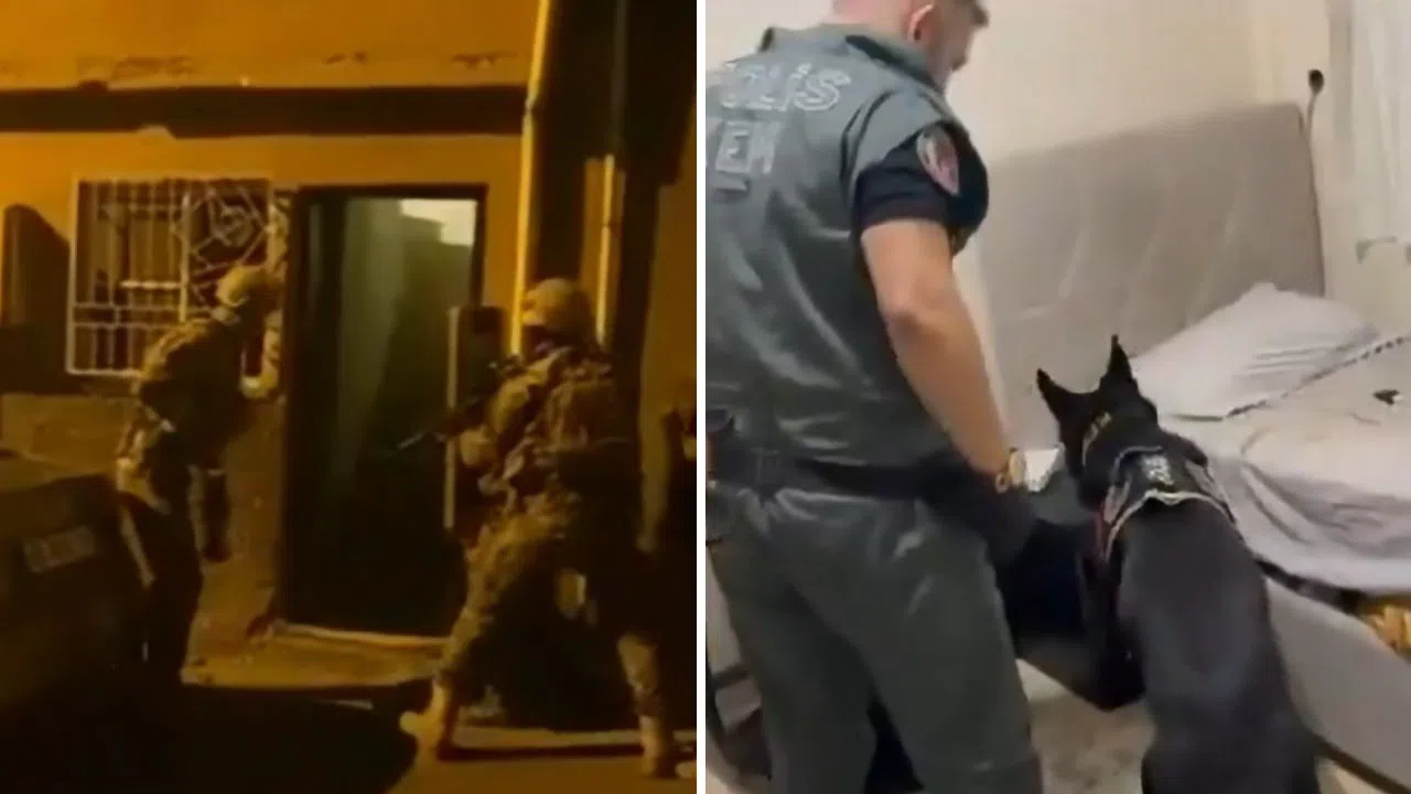 Kahramanmaraş'ta Uyuşturucu Ticareti Yapanlar Şafak Baskınıyla Alındı