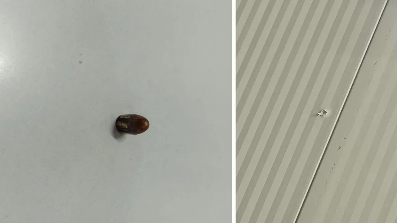 Kahramanmaraş’ta Yorgun Mermi İş Yerine İsabet Etti