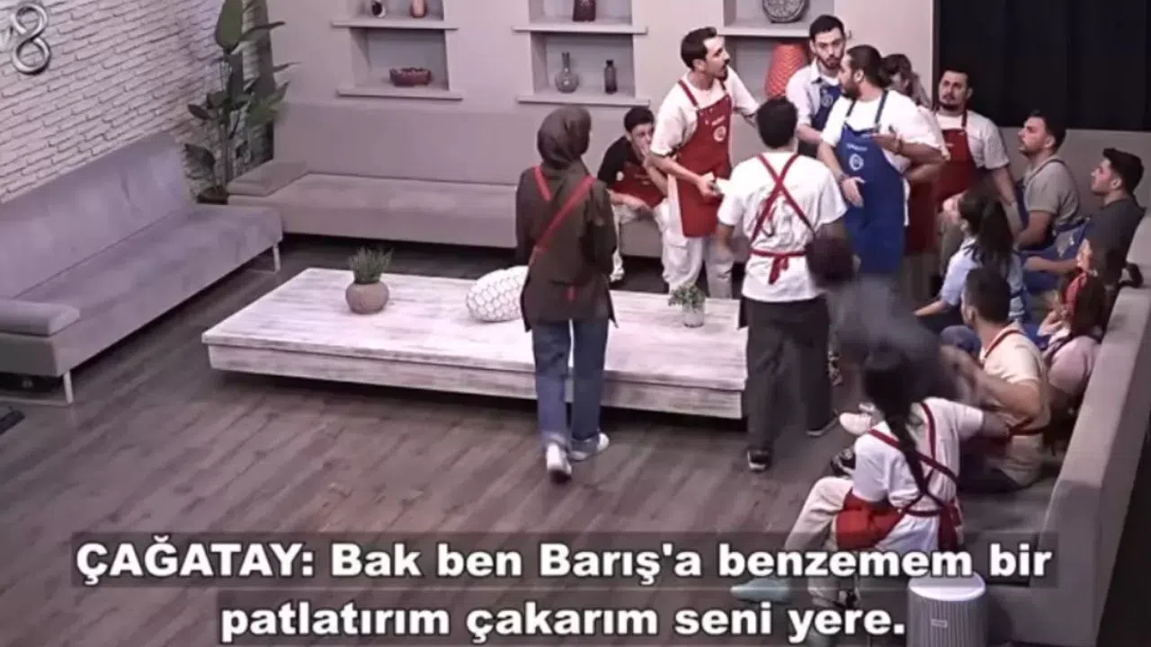 MasterChef'te Kavga! "Bir Patlatırım, Yere Çakarım"