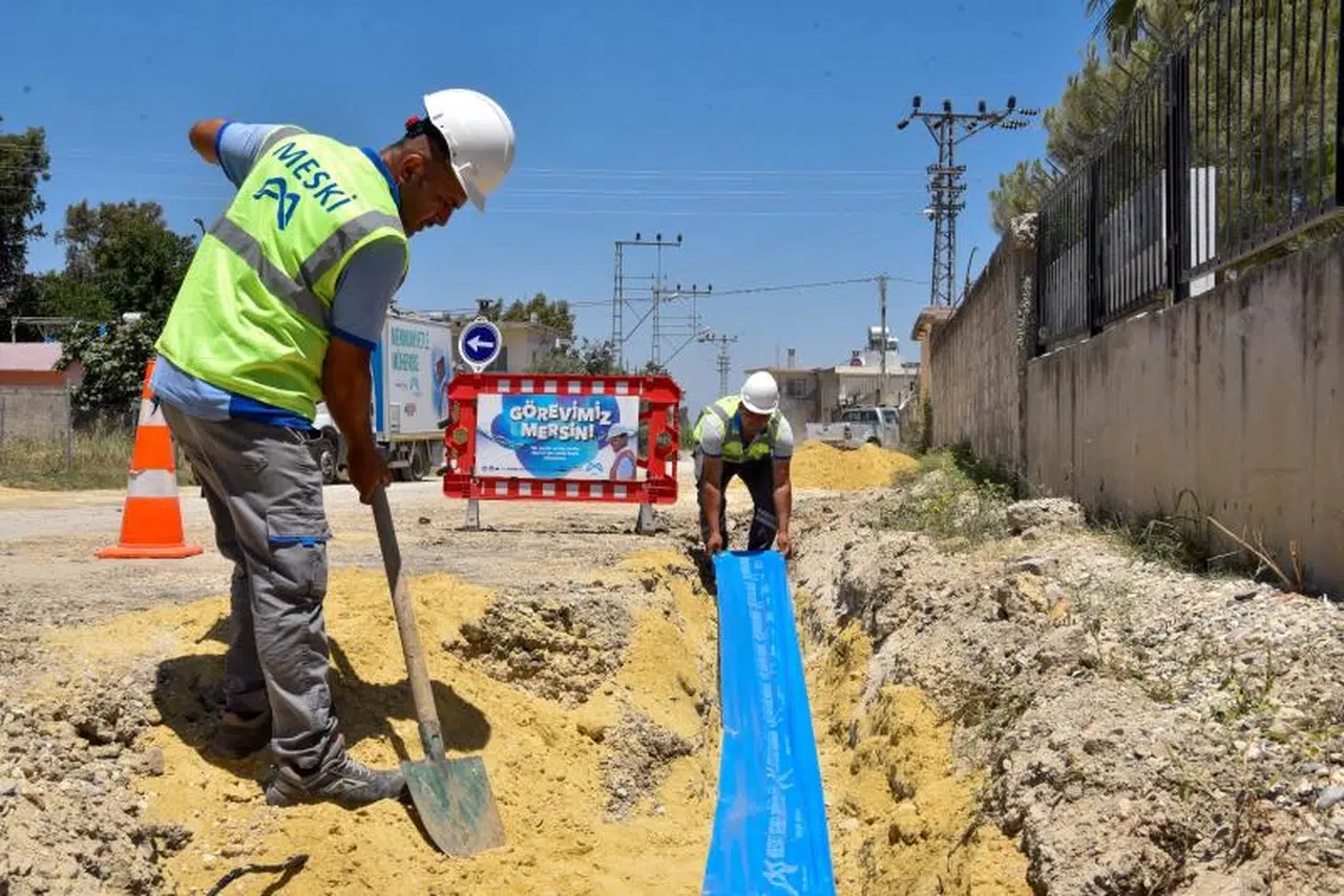 Mersin'de su güvencesi için yeni kaynaklar devrede