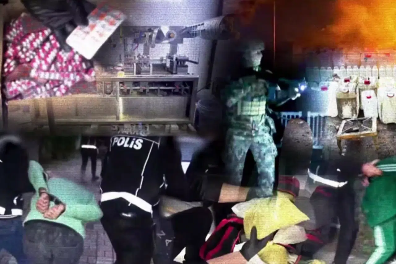 Milyonlarca Hap ve Yüzlerce Kilo Madde Ele Geçti