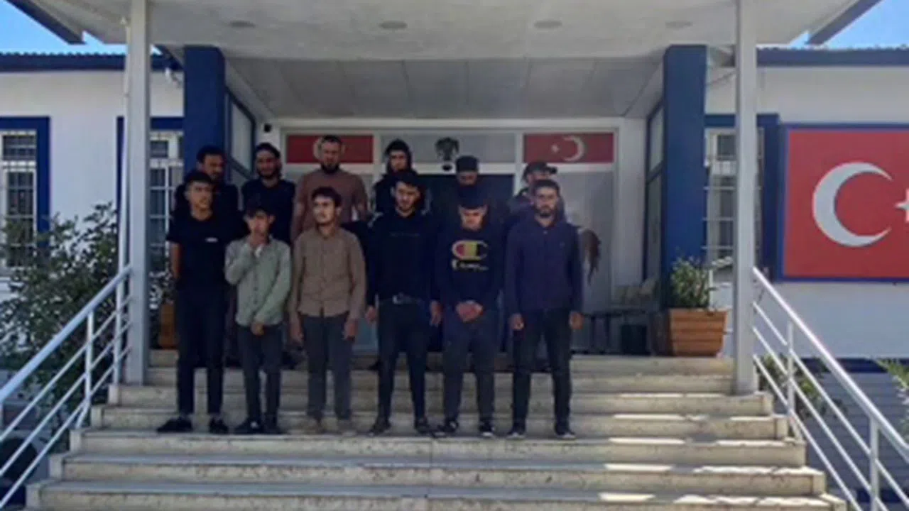 Minibüste 12 Göçmen Yakalandı, Sürücü Tutuklandı