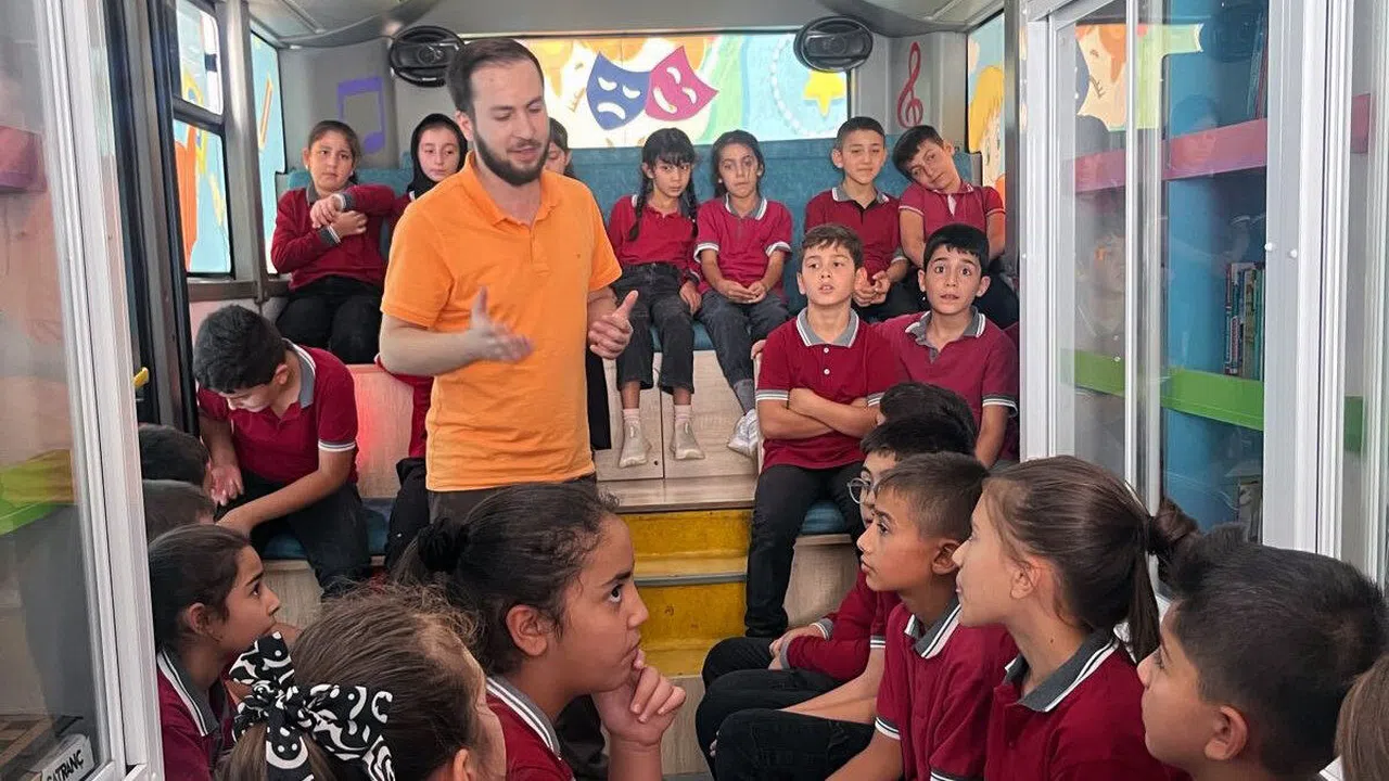 Kahramanmaraş’ta Mobil Kütüphane Yollarda