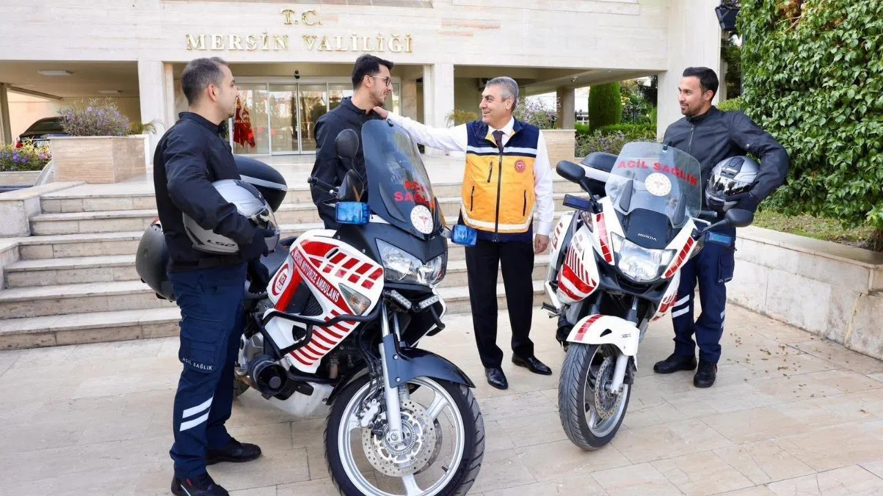 Motorize Ambulanslar Göreve Başladı