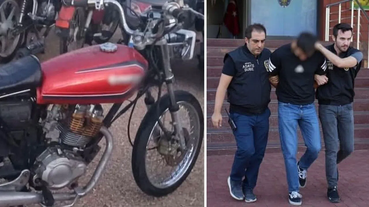 Motosiklet Hırsızlığına Karışan Şüpheli Gözaltına Alındı