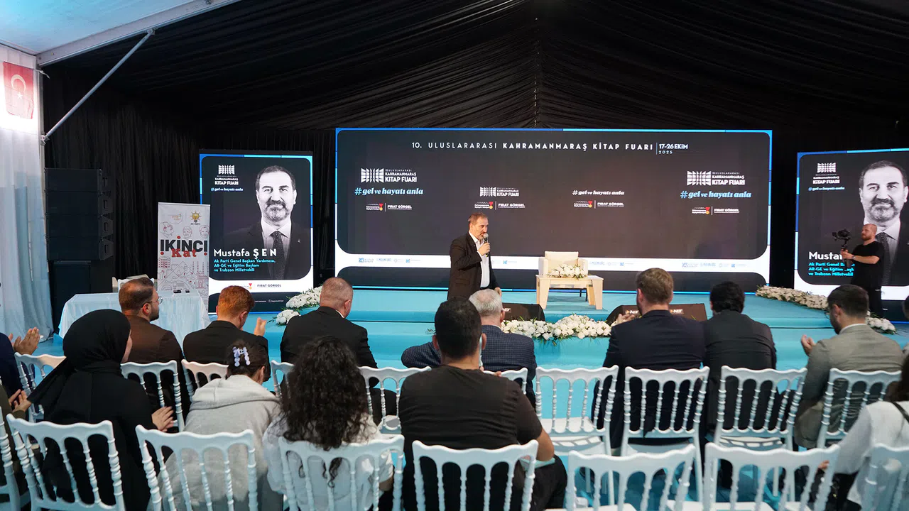 Mustafa Şen, Kahramanmaraş Kitap Fuarı’nda Kardeşliği Anlattı