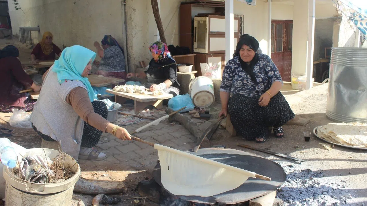 Kahramanmaraş’ta Kış Hazırlıkları Yufka Kokusuyla Başladı