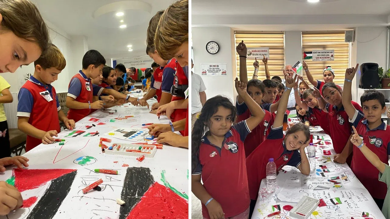 Öğrencilerden Gazze’ye Duyarlılık Gösterisi ve Barış Mesajı