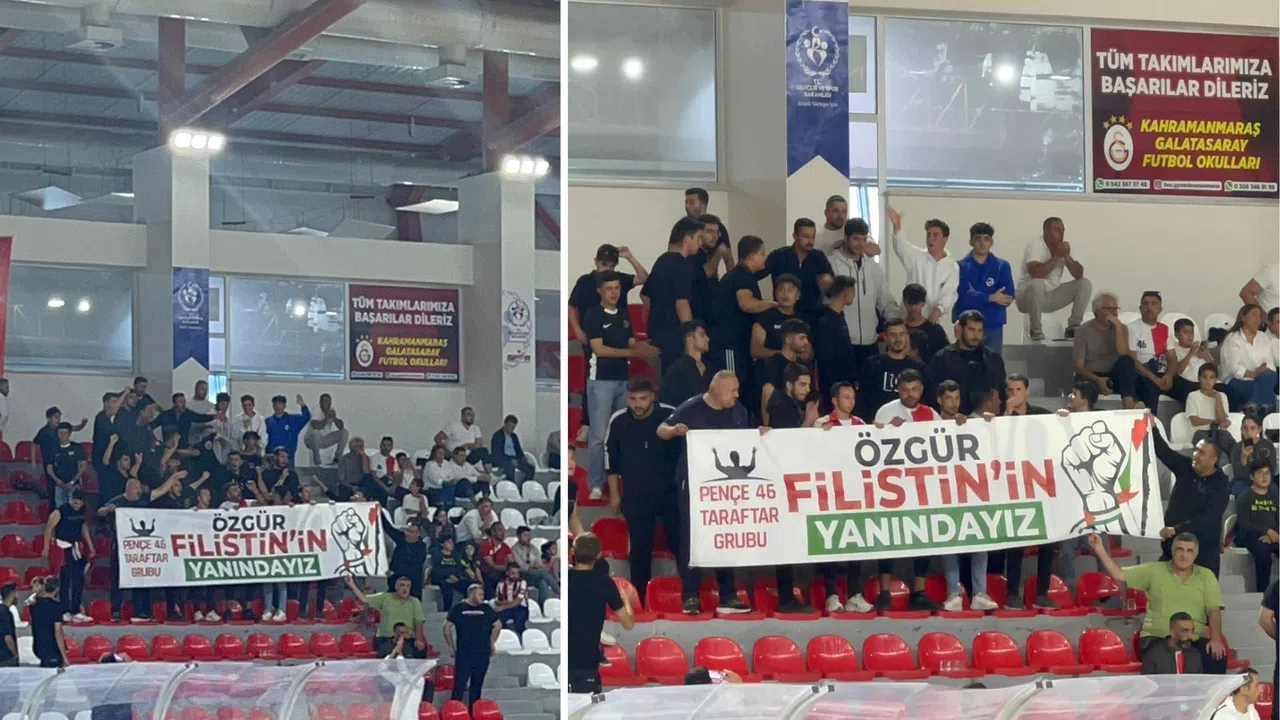 Pençe 46, Filistin İçin Tribünlerinden Ses Verdi!