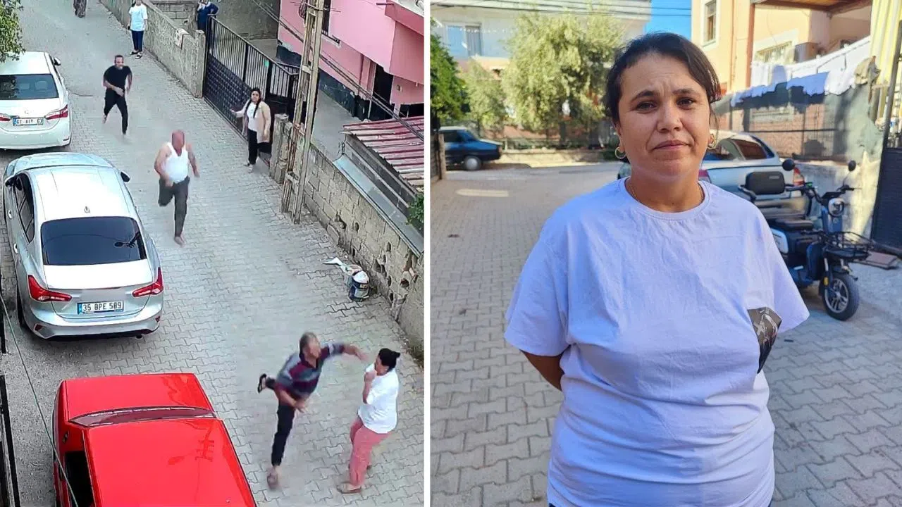 Trafik Kavgasında Kaçanı Tutmaya Çalışan Kadın Yumruk Yedi