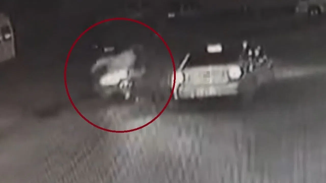 Trafik Kazasında Motosiklet Sürücüsü Yaralandı