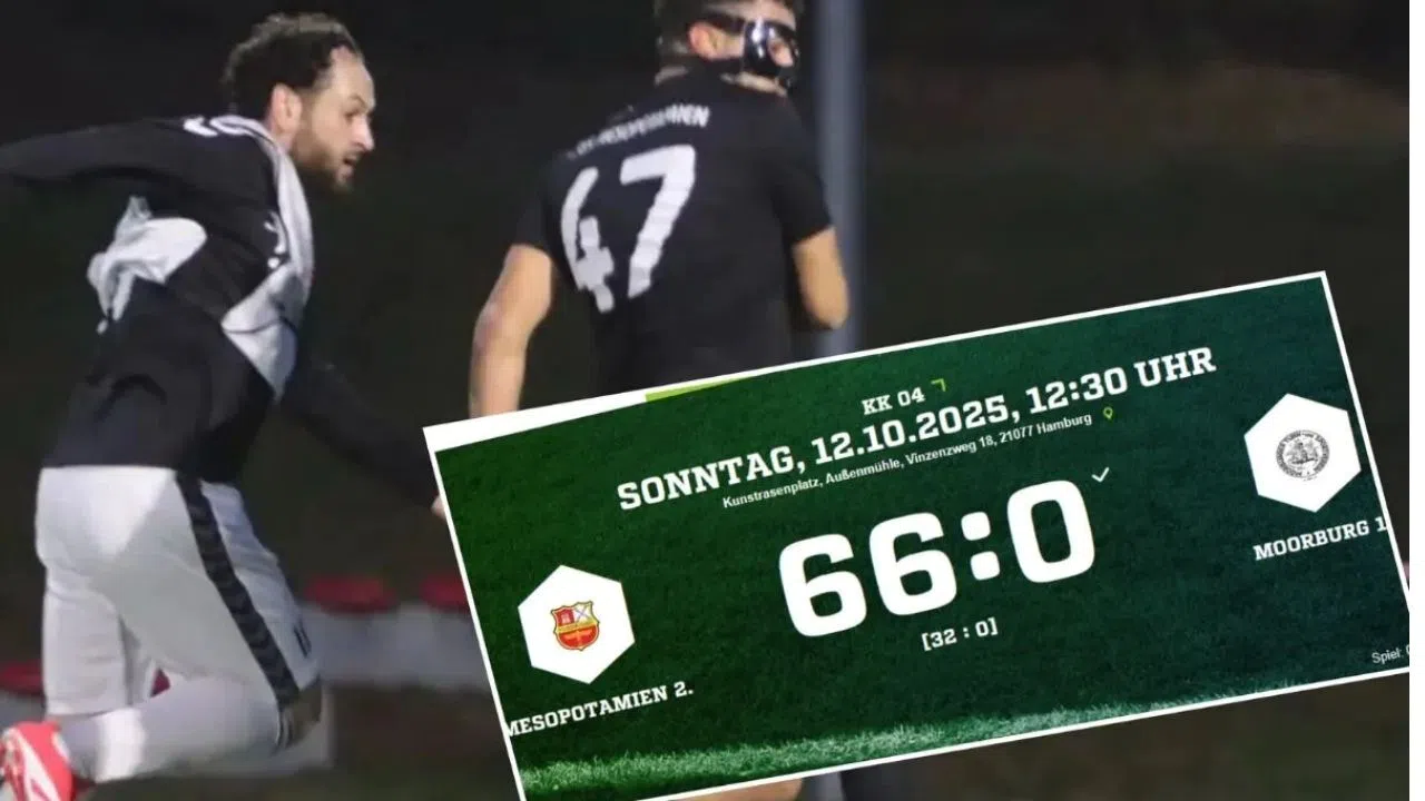 Türk Futbolcu Rekor Mu Kırdı? 66-0’lık Maçta Tam 17 Gol Attı!