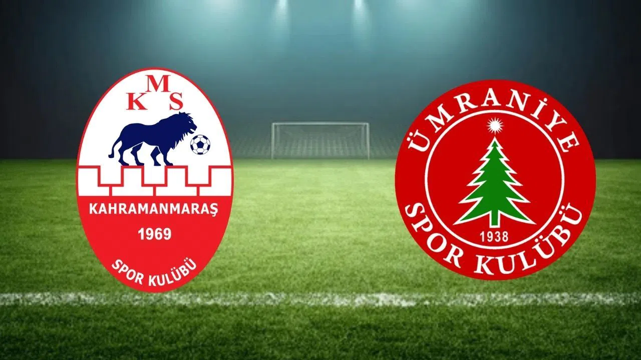 Kahramanmaraşspor ve Ümraniyespor'un Kadroları Belli Oldu