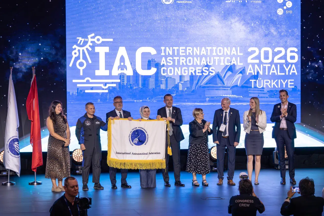 Uzay diplomasisinde tarihi adım! Türkiye, bayrağı Sidney'den devraldı