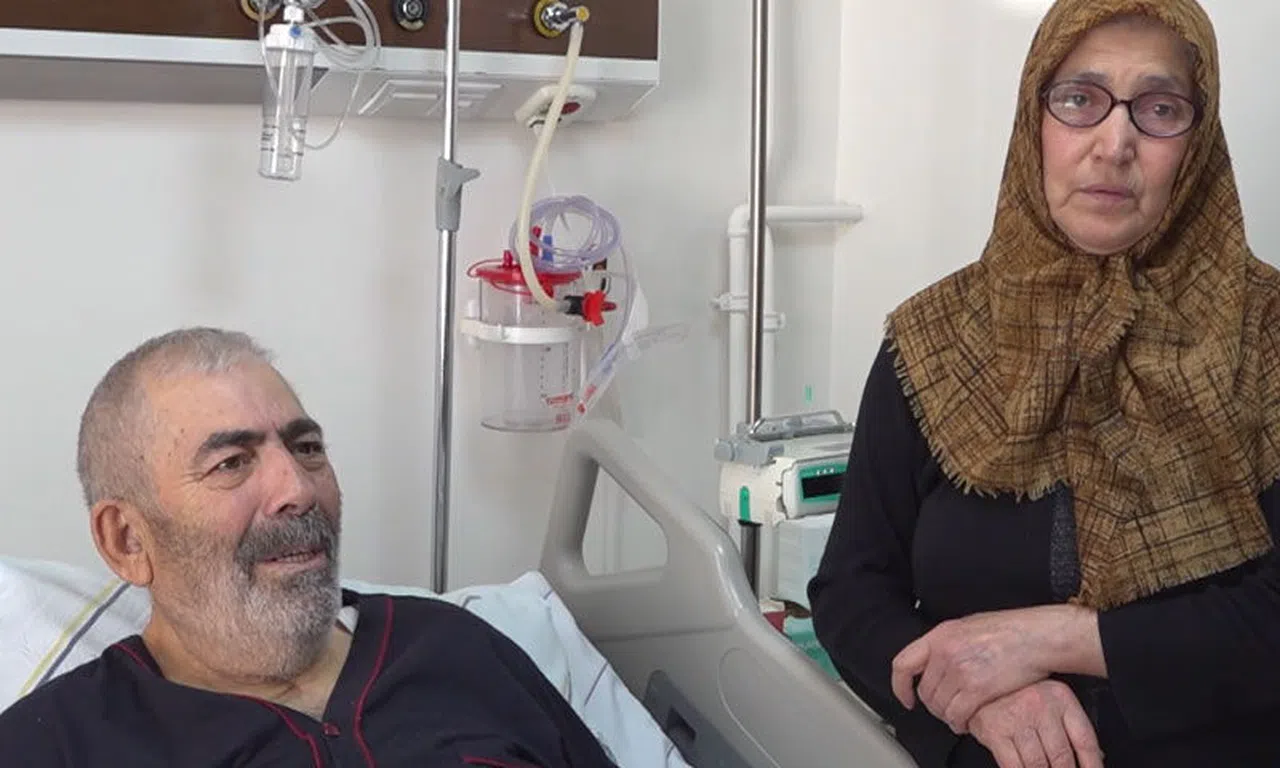 Ölümden Dönen Baba Hayata Tutundu!