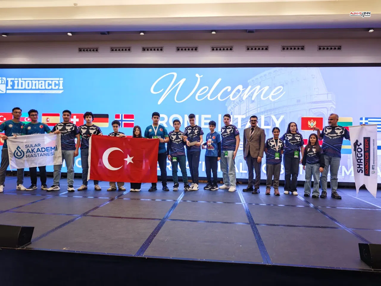 Kahramanmaraş Robotik Takımları Roma’da Tarih Yazdı