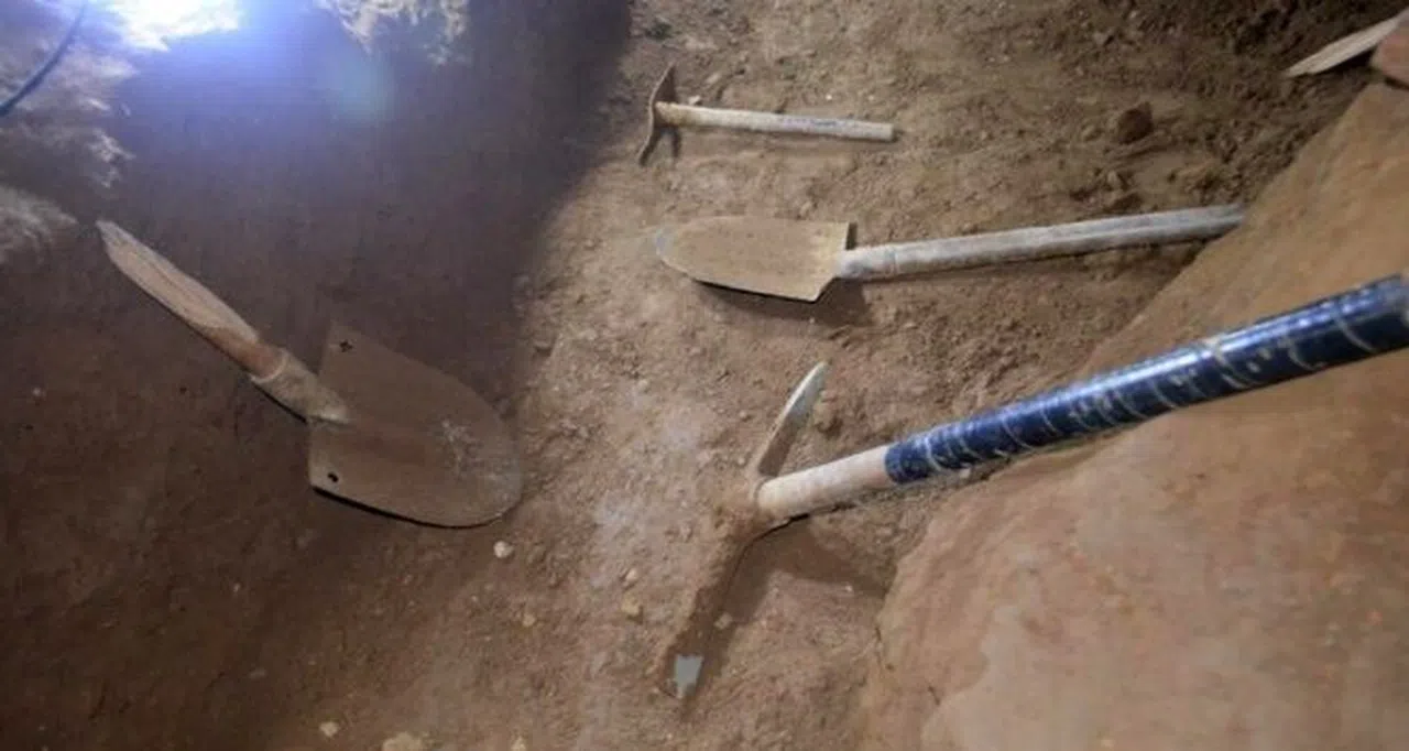 Kahramanmaraş'ta Kaçak Kazı Suçüstü Yakalandı