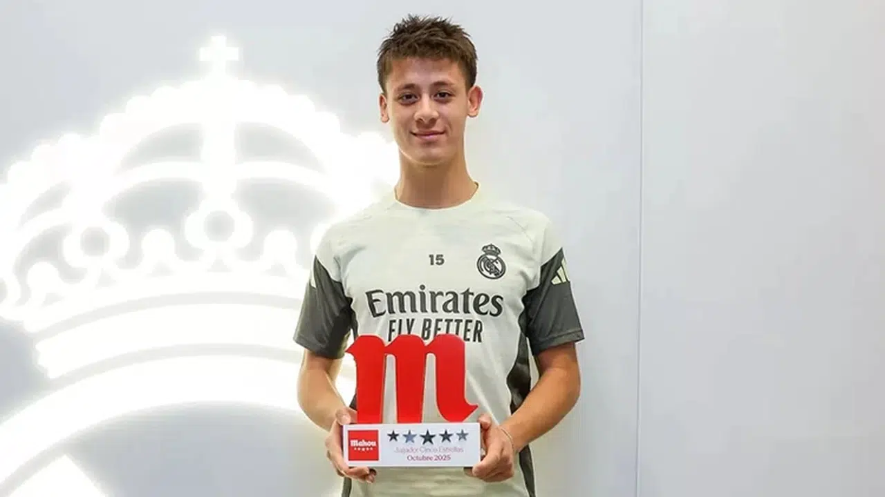 Arda Güler, Real Madrid'de Ayın Oyuncusu Seçildi