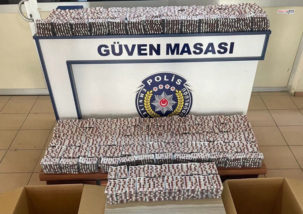 Adana’da 34 bin 176 sentetik hap ele geçirildi: Sürücü tutuklandı