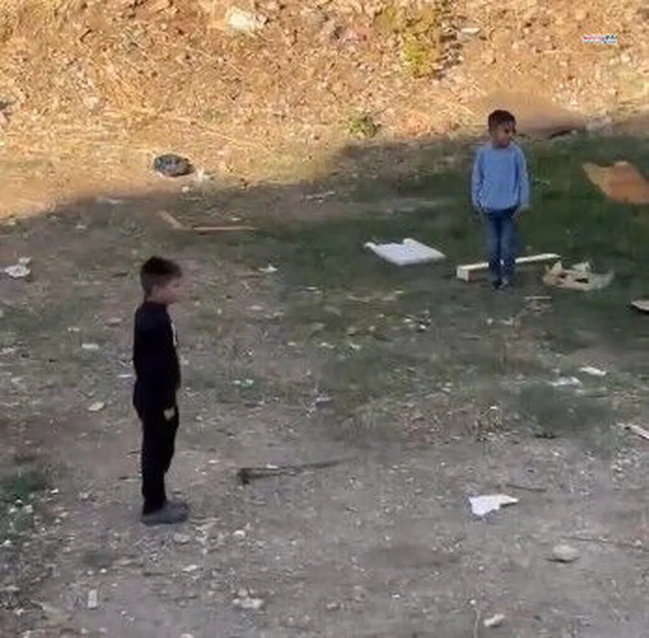 AFAD’ın siren testi sırasında çocukların esas duruşu duygulandırdı