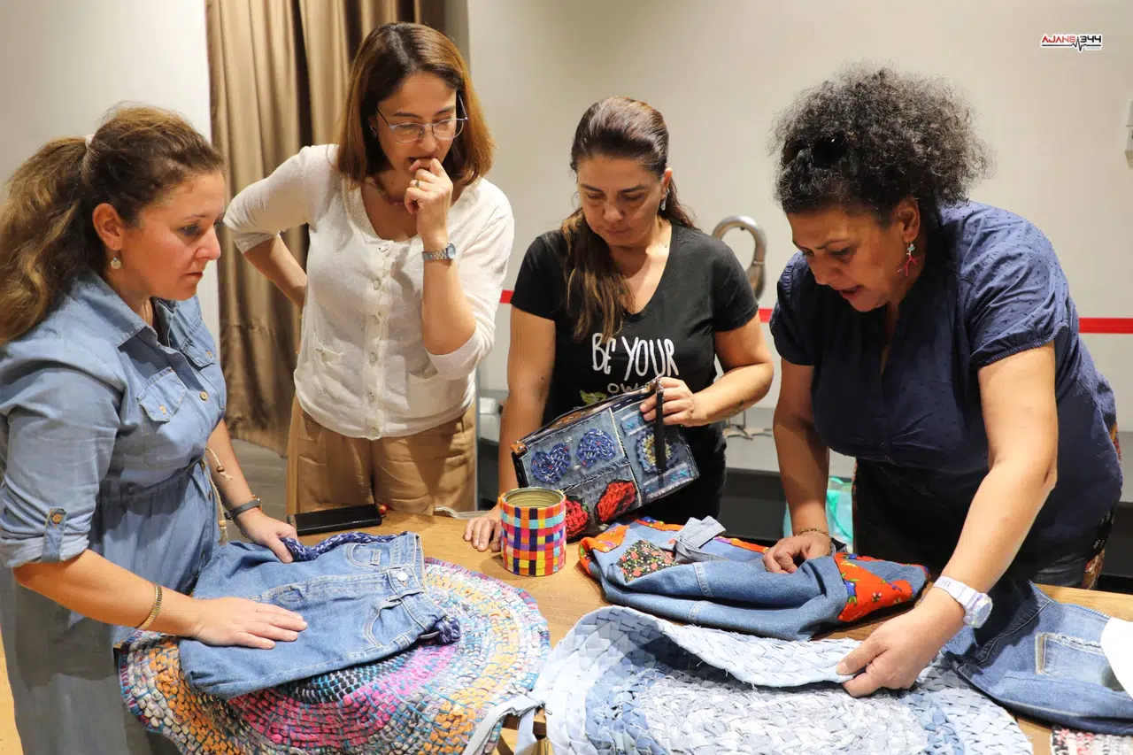 Antalya’da Eski Kıyafetler Yeniden Hayat Buldu