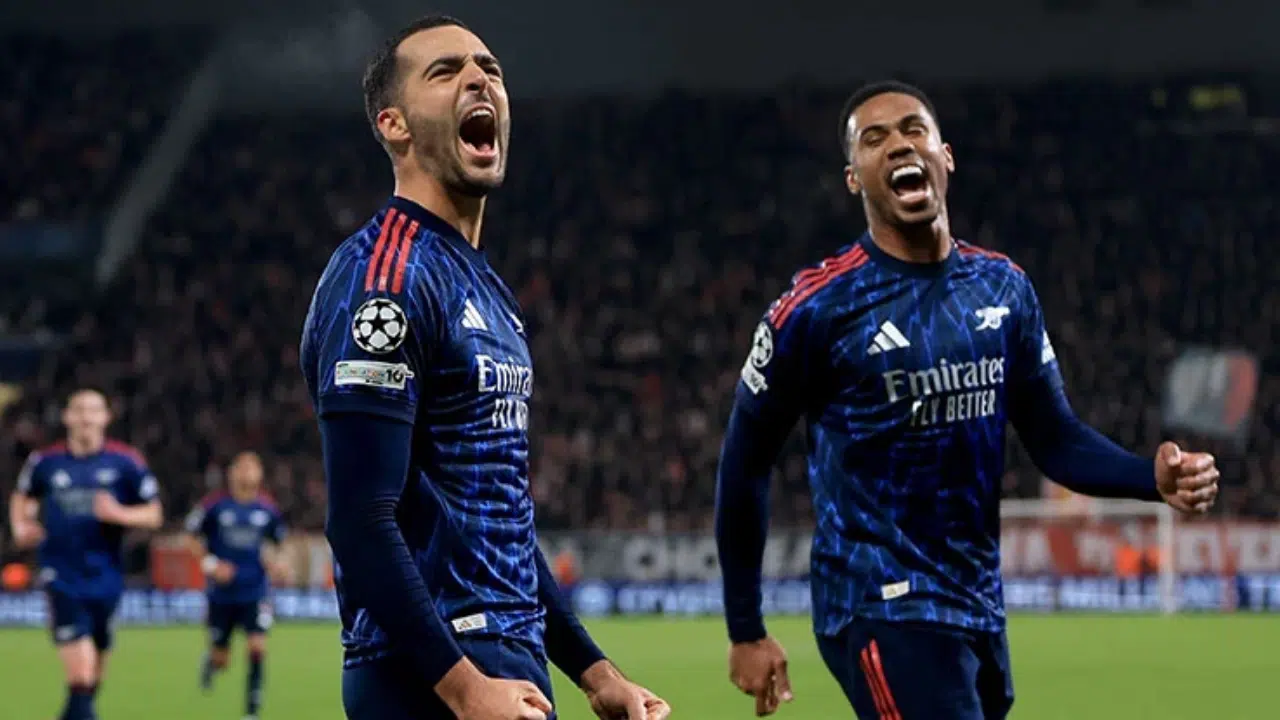 Arsenal'de Şampiyonlar Ligi'nde Tarihi Gece Şov Yaptılar