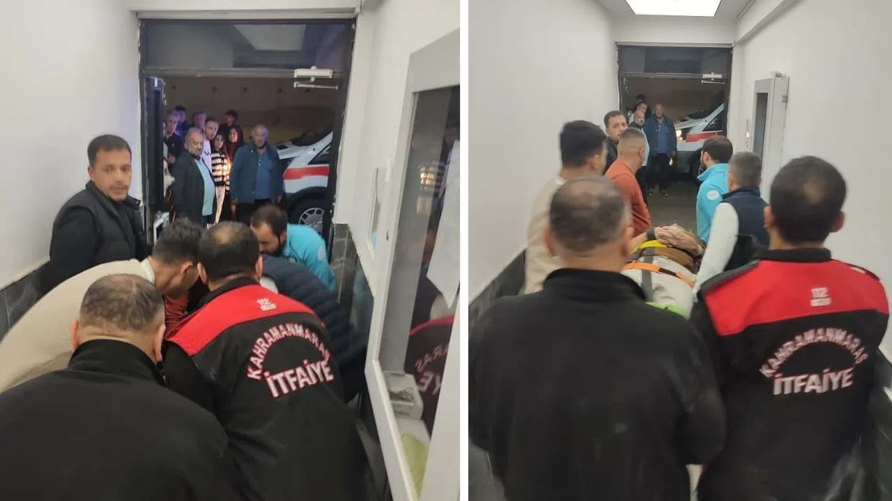 Kahramanmaraş'ta Bir Binada Asansör Kabini Çakıldı 1 Yaralı