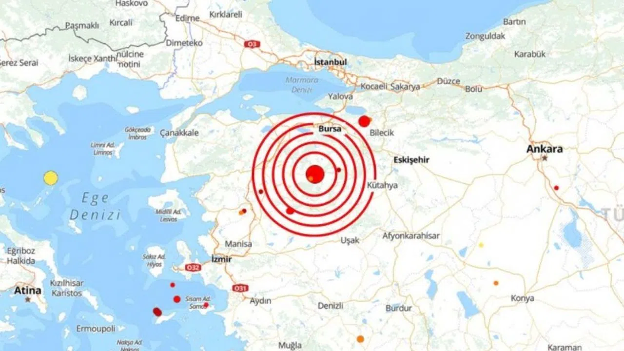 Balıkesir Sındırgı'da 4.4 Büyüklüğünde Deprem
